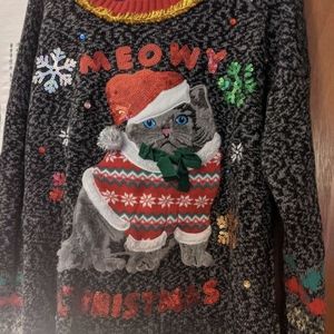 Cat Christmas Sweater